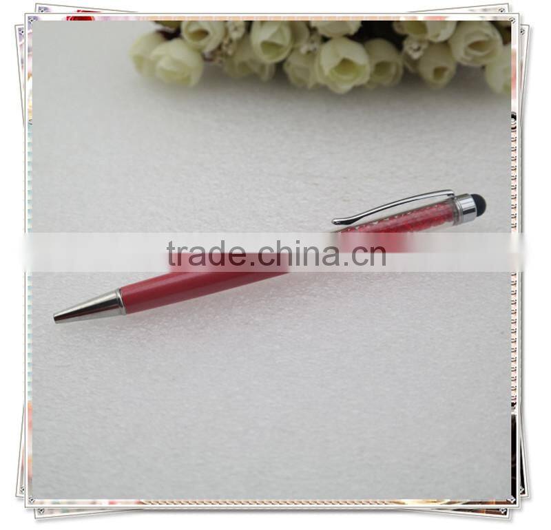 TCR-03 cheap bling crystal pens , touch pen for galaxy s4