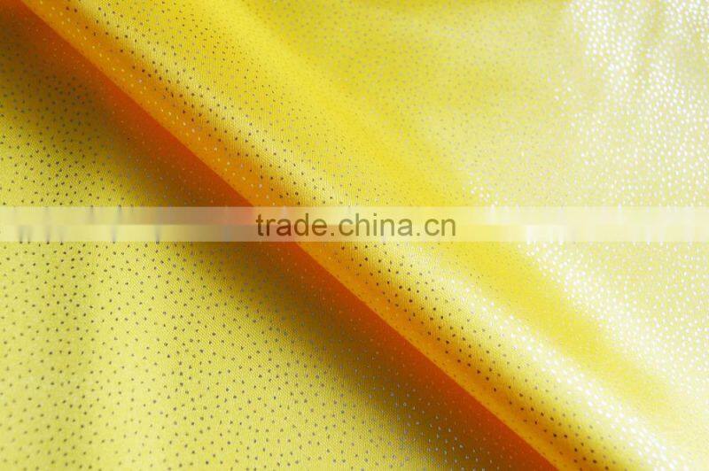 Polyester Satin Fold Foil Printed Fabric for Dress Lining and Decoration