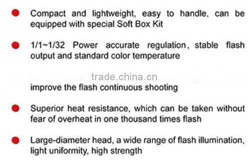 JINBEI Delicacy Series Professional Light Weight Studio Flash, Strobe, Studio Equipment, Photographic Equipment