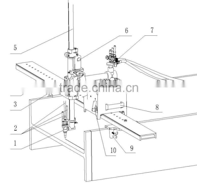 H-Beam Cutter Flame Cutting Machine
