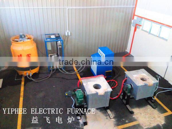 Spot Sell Temperture up to 2000 c Induction Electric Crucible Melting Furnace Manufacturer