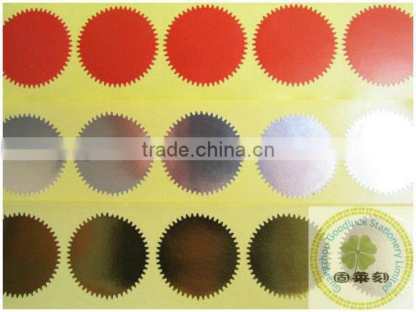 Custom letters handle grips metal embossed logo