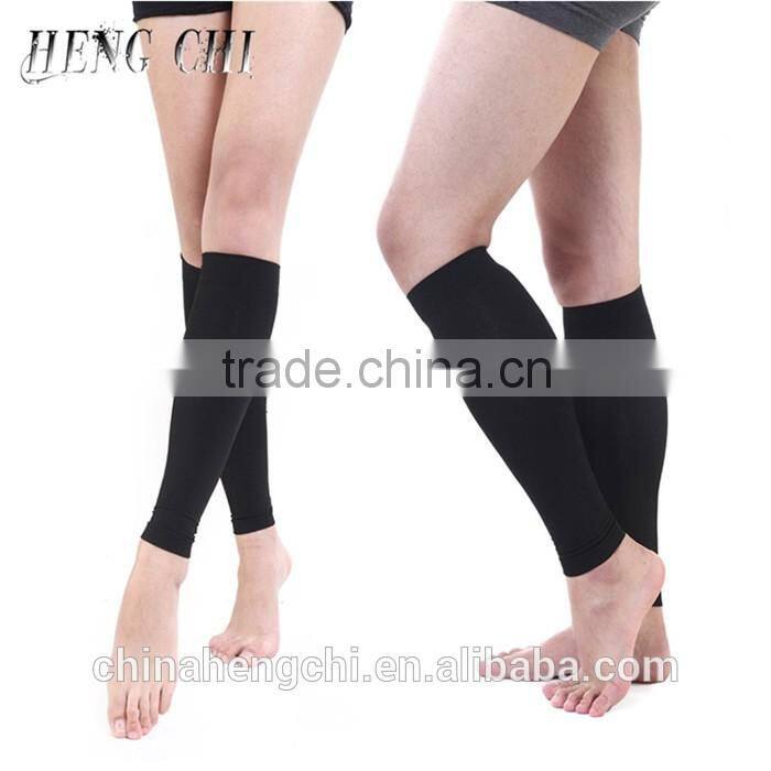 medical compression calf leg sleeve ,wholesale leg sleeve varicose veins pressure machine 23mmhg men women