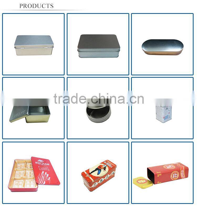 food storage tea tin cans with lid