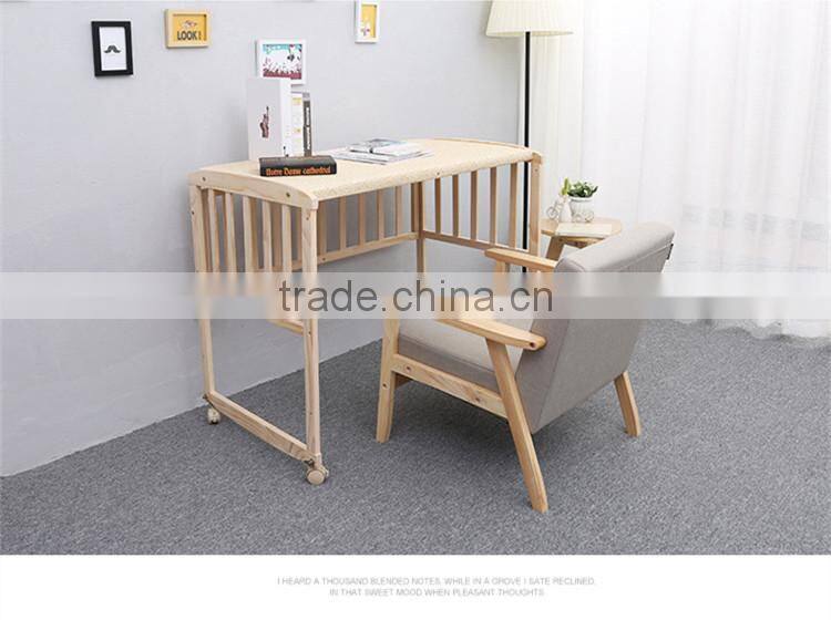 Wooden Baby Convertible Crib With Wheels Cute Baby Cribs