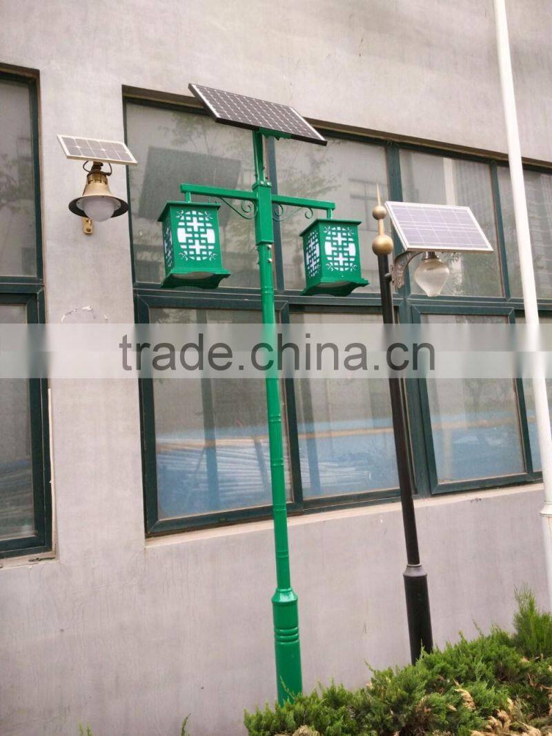 2x15w solar led garden light