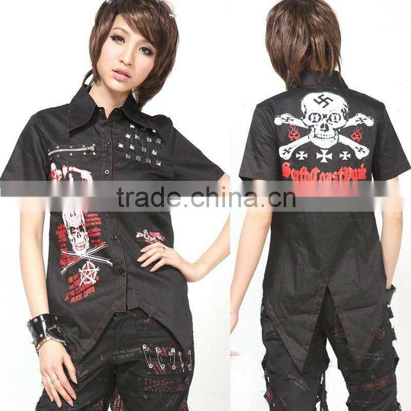 Visual Kei Gothic Dolly Cosplay KERA Lolita shirt Japan fashion