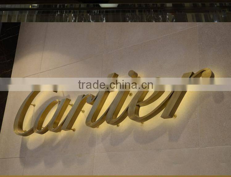Gold Standard ,Cheap price/ cheap price Decoration sign