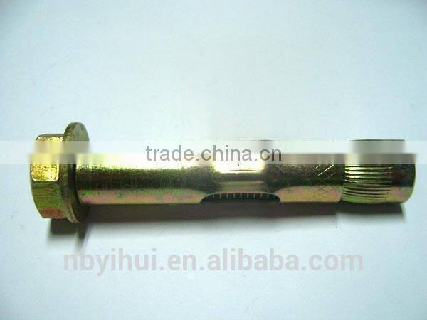 Galvanized Sleeve Anchors with hex flange nuts