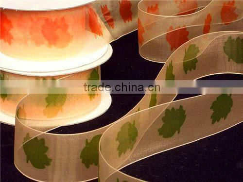 Colored Organza Ribbon