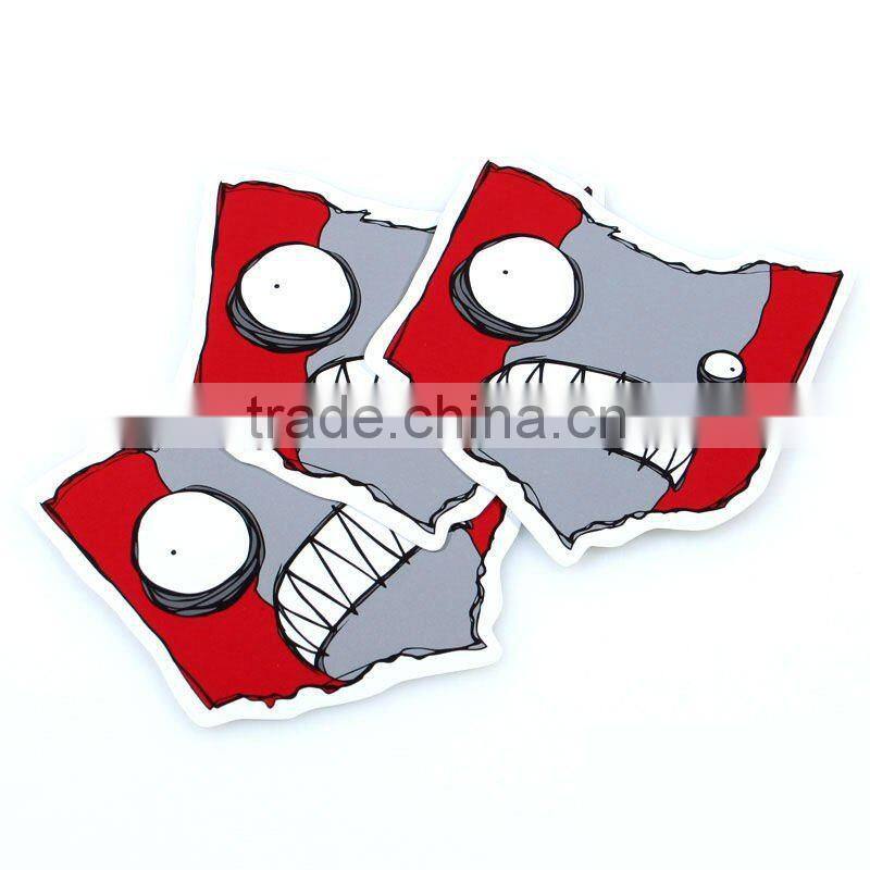 Fashion Customized Vinyl water transfer printing nail sticker,UV Protected custom puffy stickers ---DH20240