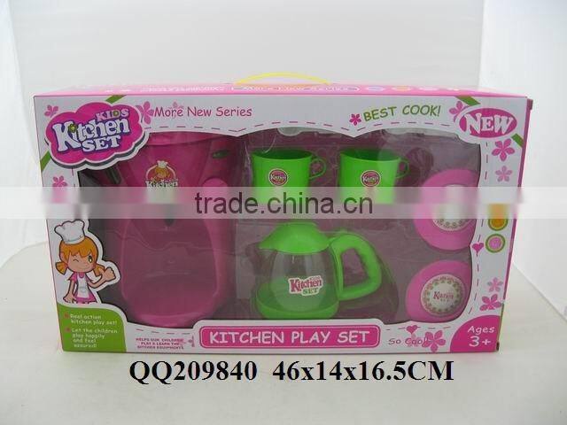 Funny plastic kitchen play toy set ,cooker play set for boys & girls