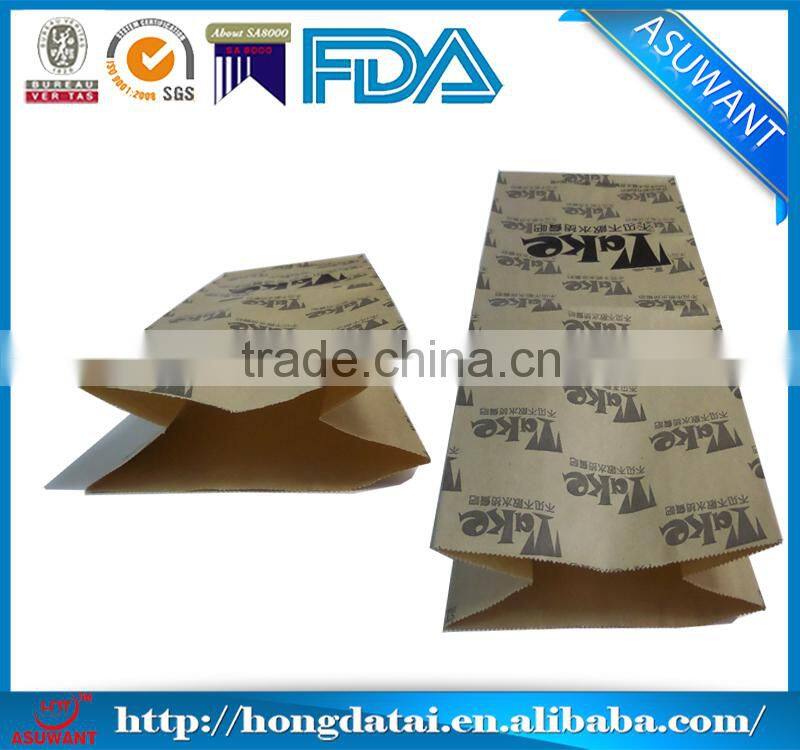 printed super quality black kraft paper pouches