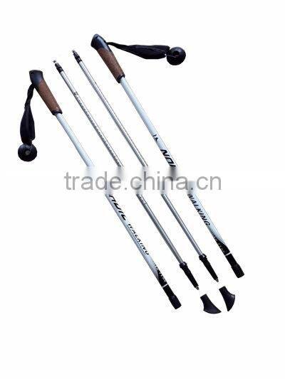 2-section suitable for different people increasing health walking pole