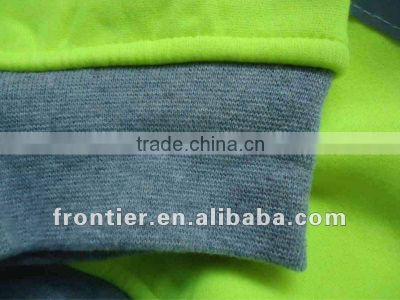 High visibility safety fleece sweatshirt