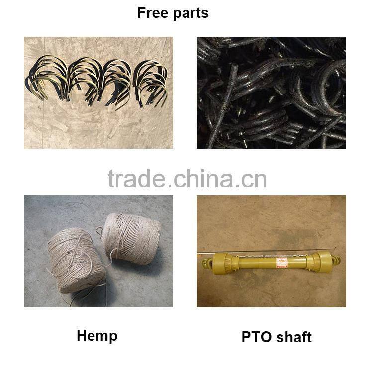 Hot sale direct factory straw bale press machine to farmed animals