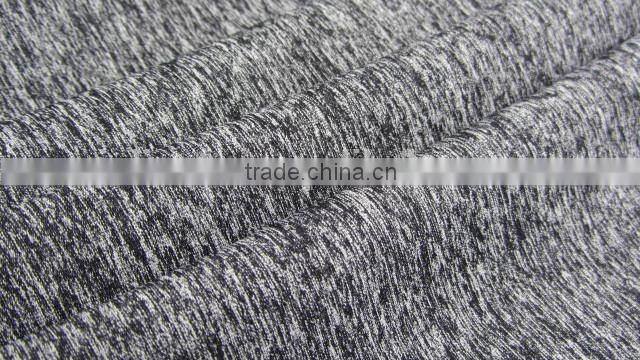 nylon terylene co-mingled yarn polyester interlock fabric