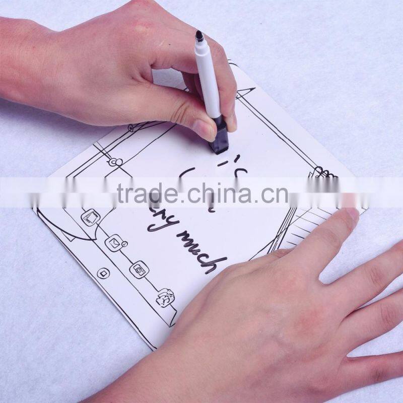 Funny note personalized magnetic writing board for kids