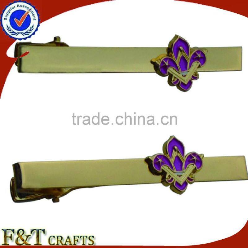 Fashion hot sales bus shape tie bar for construction to own your desgin