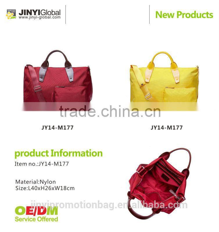 big size plain color promotional travel bag/luggage bag