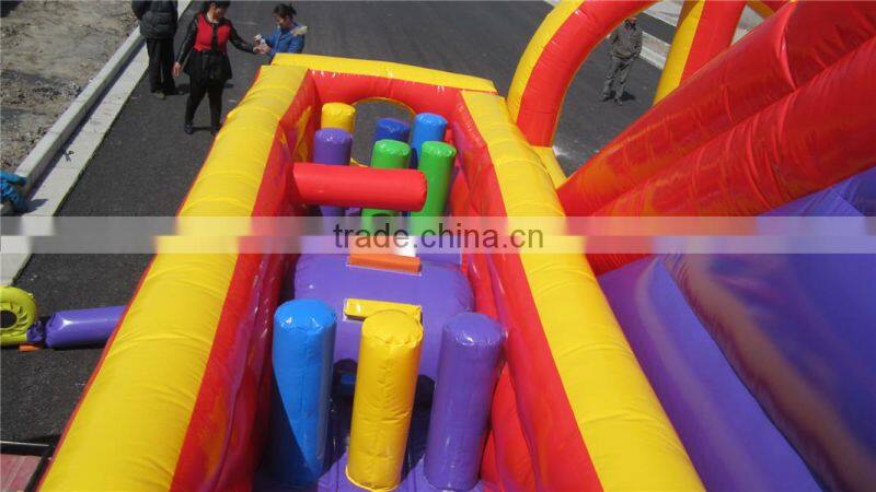 Kids Inflatable Sports Obstacle Course for Sale