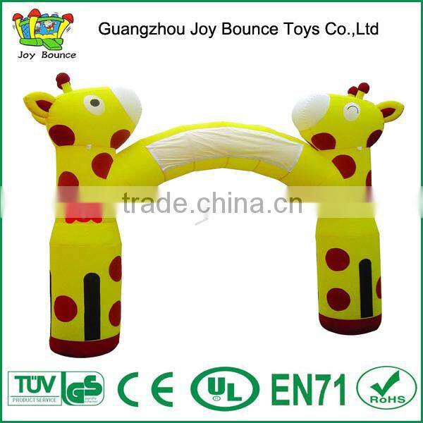 lovely design custom inflatable door arch model from guangzhou