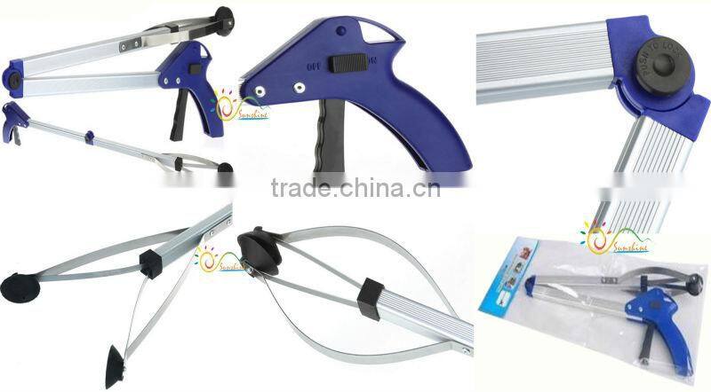 Cleaning litter reacher or trash picker