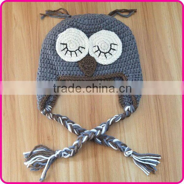 winter crochet pattern handmade baby beanie owl animal knitted hat