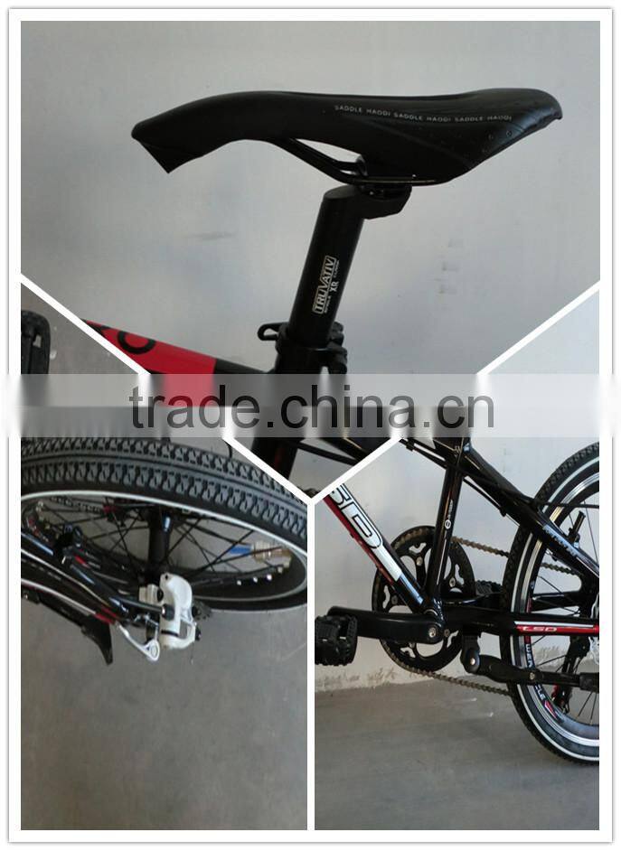 Lionhero Black Aluminum Mountain Children Bicycles V-601