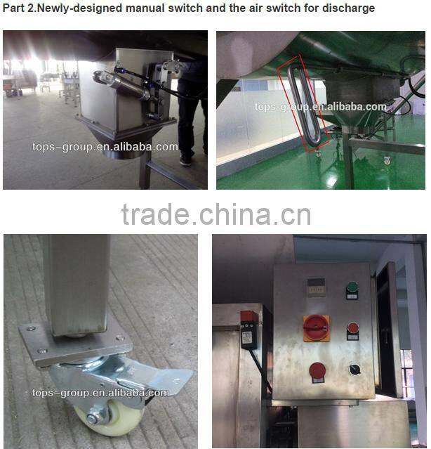 2016 horizontal double animal feed/animal food mixer