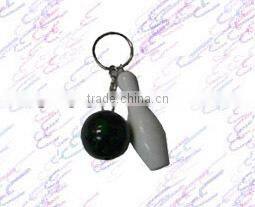 fashion bowling ball keychain