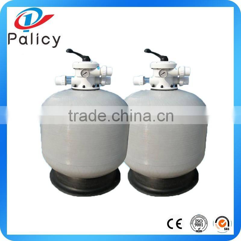 Hot dia 450 top-mount swimming pool fiberglass sand filter