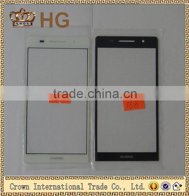 Front Outer Glass Lens For HUAWEI Asend P6 Touch Glass
