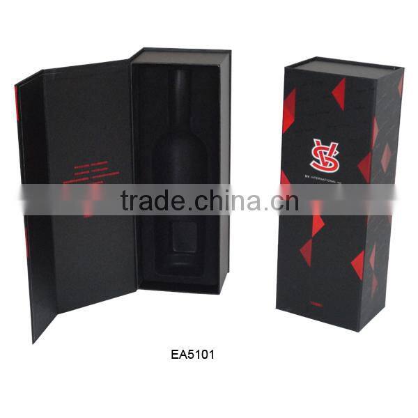 Best quality shot glass packaging box, single bottle wine box, wine packaging bag in box wholesale