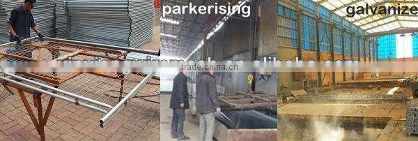 Welded Wire Dog Kennels Galvanized Round Pipe