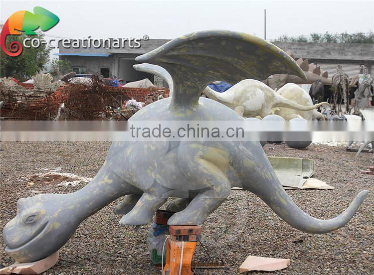 Fiberglass animal statues for kid