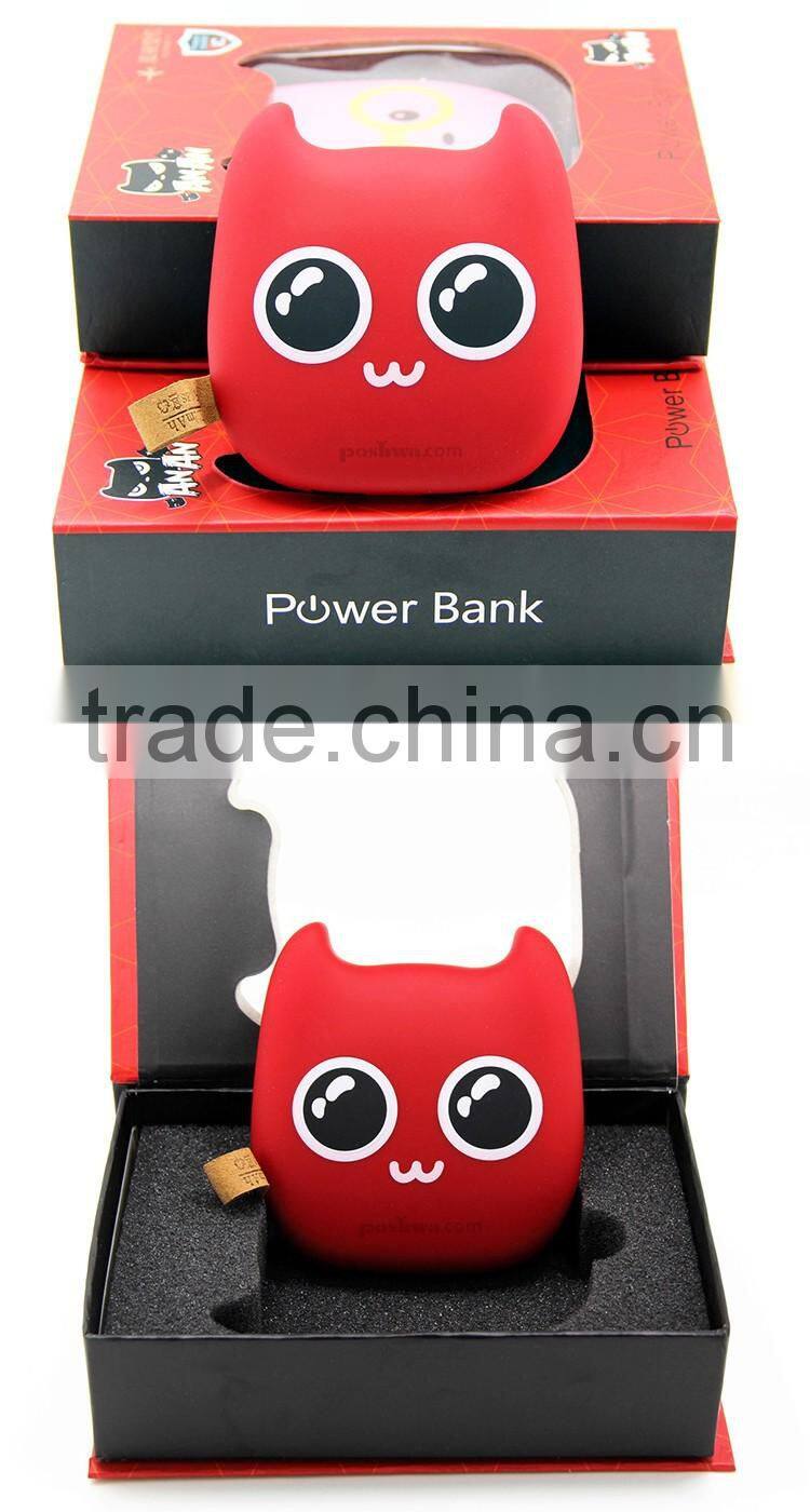 Dual usb power bank 2.4a power banks promotional power bank