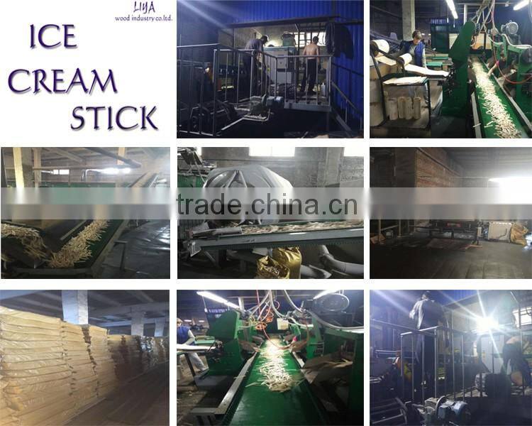 white Birch wooden Popsicle stick