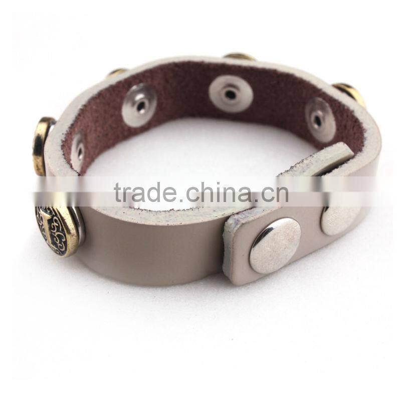 2013 New Products,Real Leather Bracelet,Bracelet Vners,Alibaba China
