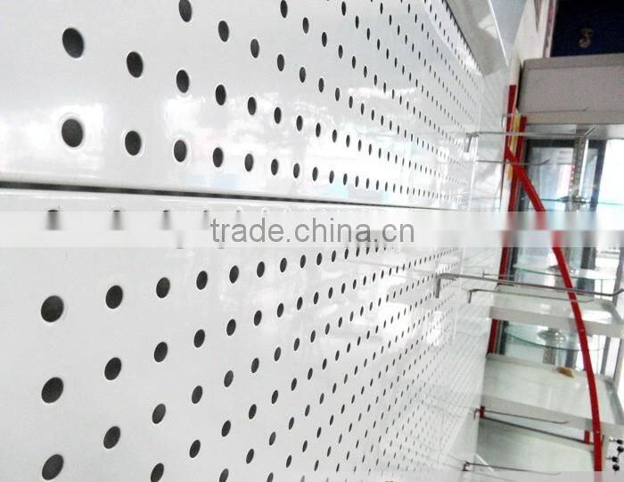 Supermarket Display Shelving/ Perforated Back Panel Shelves