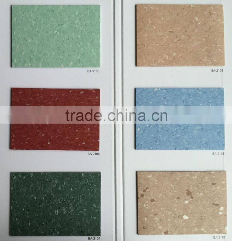 High Quality Long warranty Homogeneous PVC Vinyl Flooring Roll