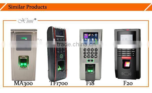 Free software fingerprint access controller 2.4 inch TFT color screen linux system biometric access control system
