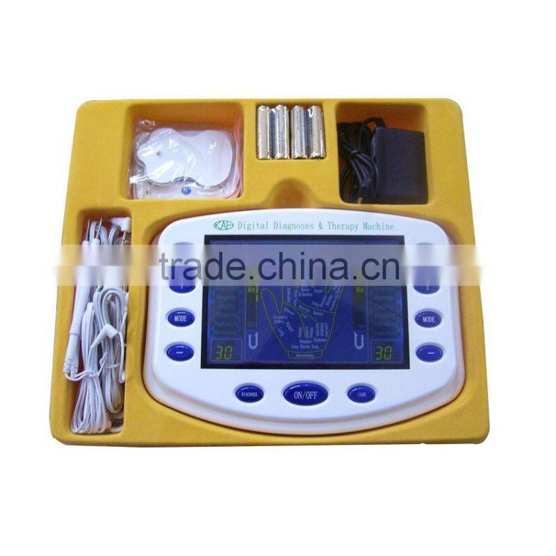 Digital therapy machine massager with large LCD display