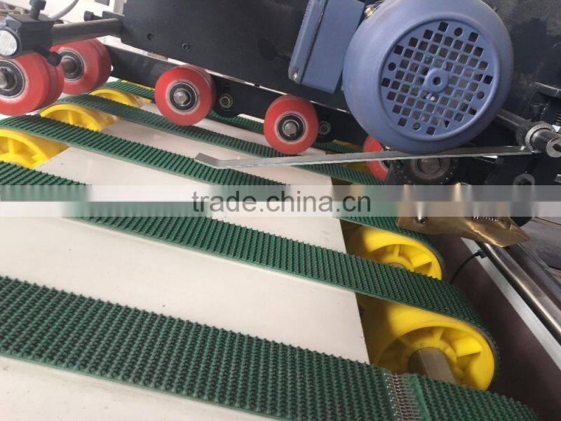 Semi-automatic corrugated carboard folder and gluer machine factory price