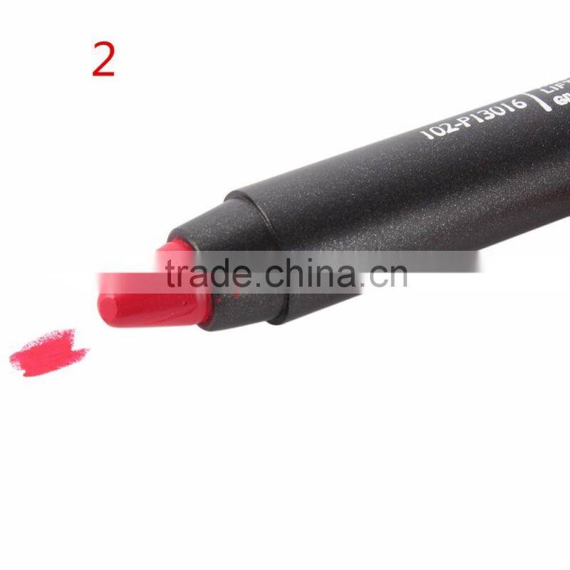 Menow kiss proof 19colors matte waterproof matte lipstick matte lipliner