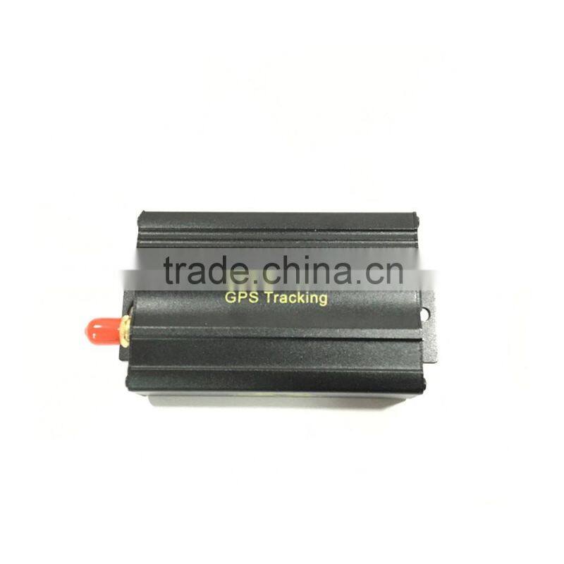 Dc Voltage 12V engine cut off tk103a b smart vehicle portable gps real time tracker