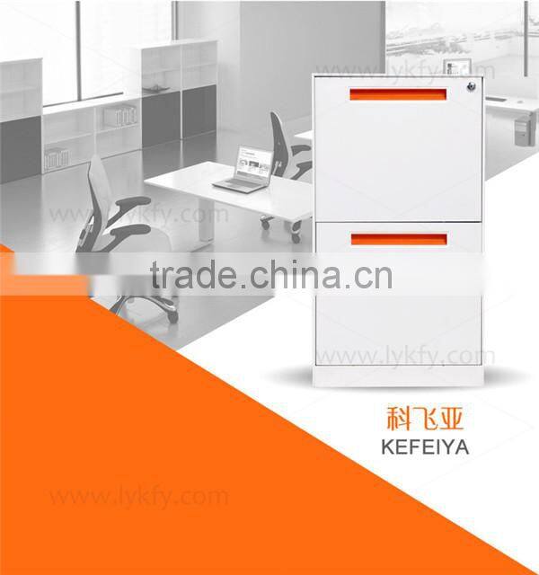 Kefeiya high gloss 2 drawer pedestal file cabinets