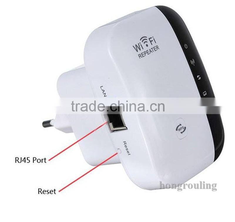 Wireless Wifi Repeater 802.11n/b/g Network WiFi Routers 300Mbps Range Expander Signal Booster Extender WIFI Ap Wps Encryption