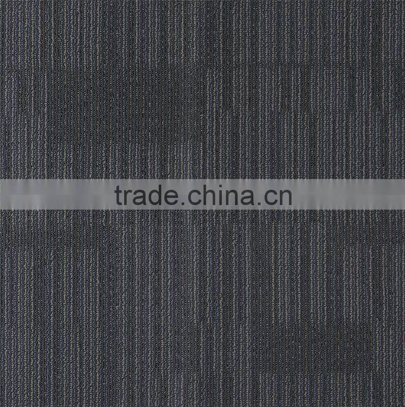 Multi level loop pvc vinyl carpet for office with customized design