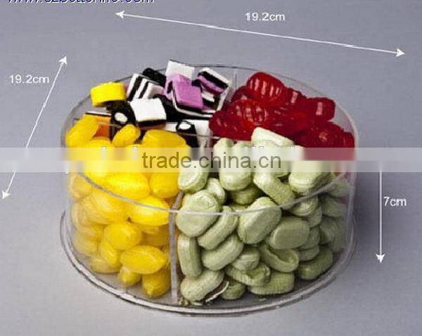 Design unique small acrylic candy gravity box